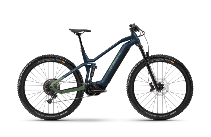 vélo électrique haibike alltrail 9 29p 2022 bleu/olive